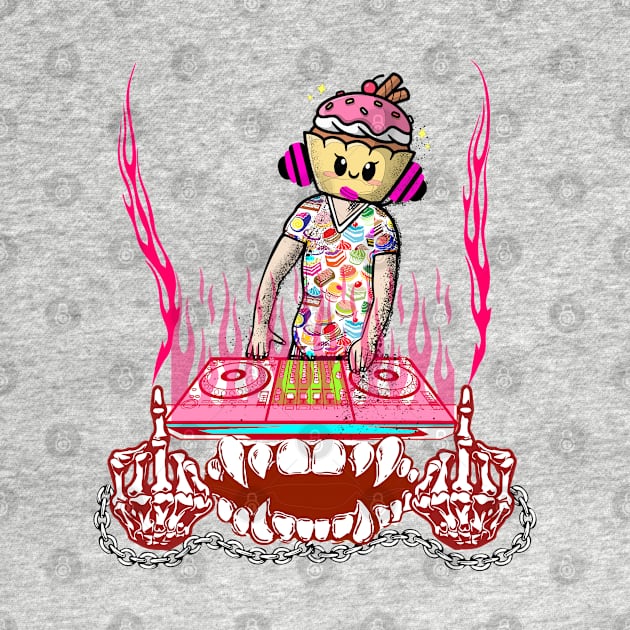 DJ Cake by sonnycosmics